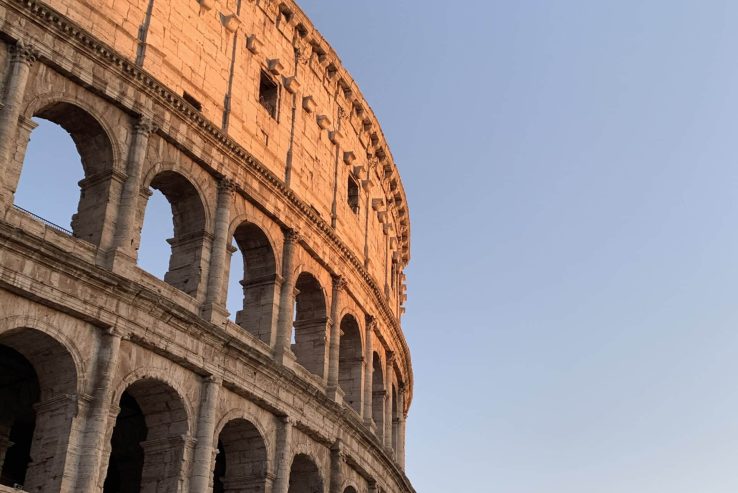 COLISEO al atardecer