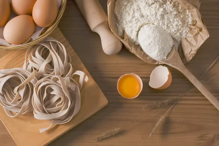 ingredientes para hacer pasta